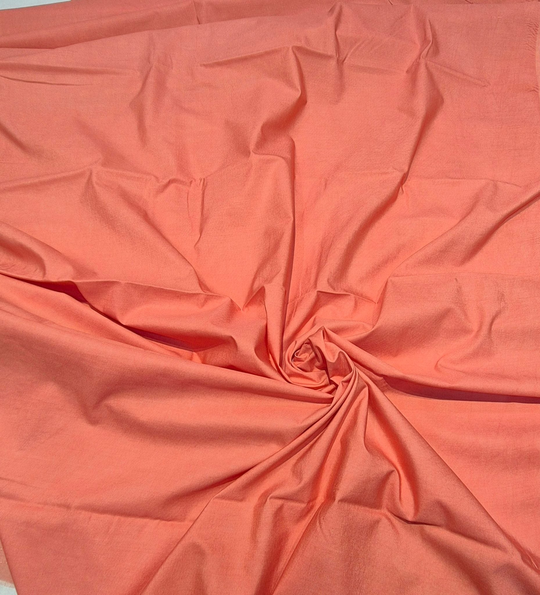 Peach Pure Cotton Banarasi suit bottom detail