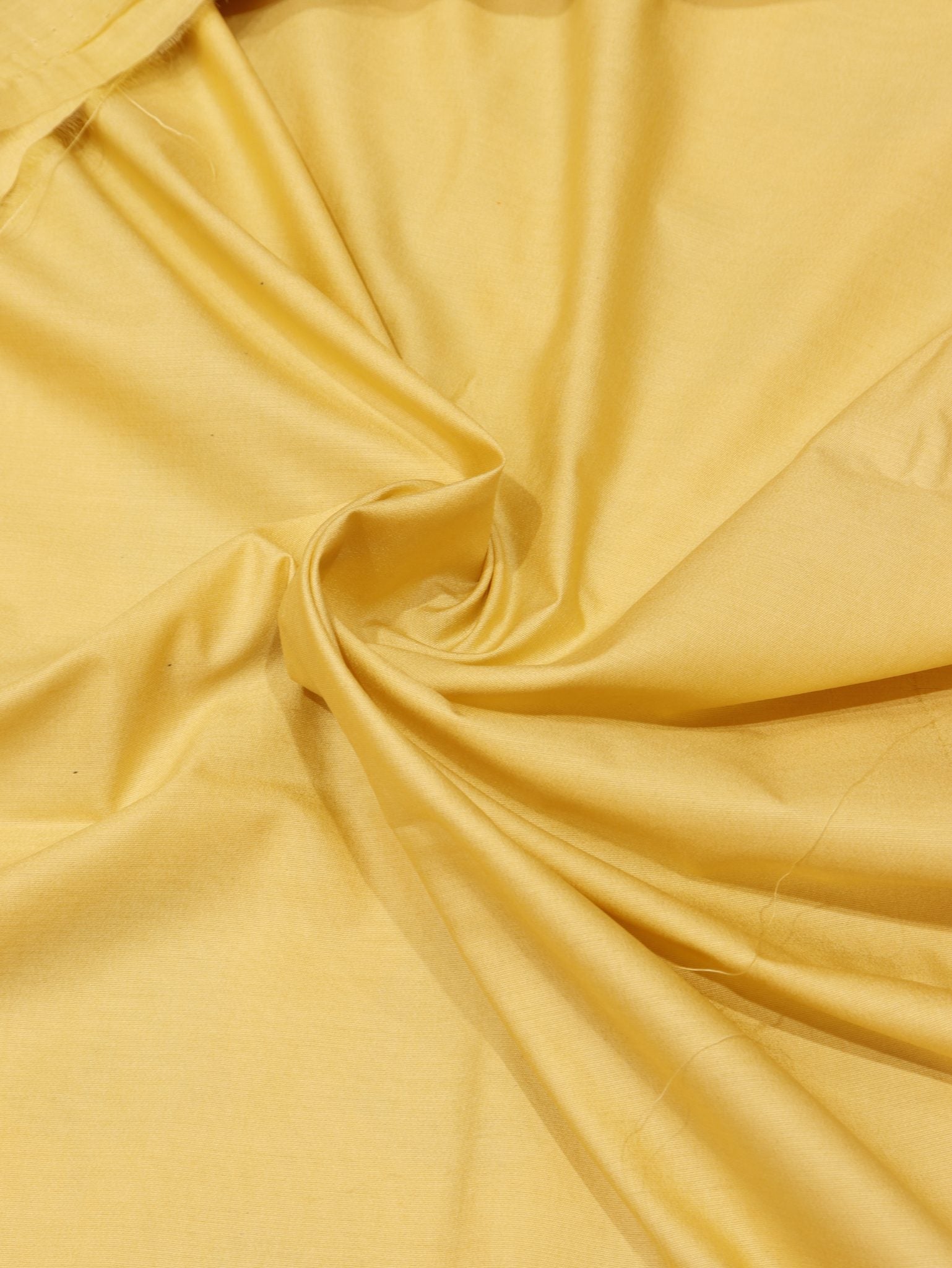 Yellow Pure Cotton Banarasi suit bottom detail