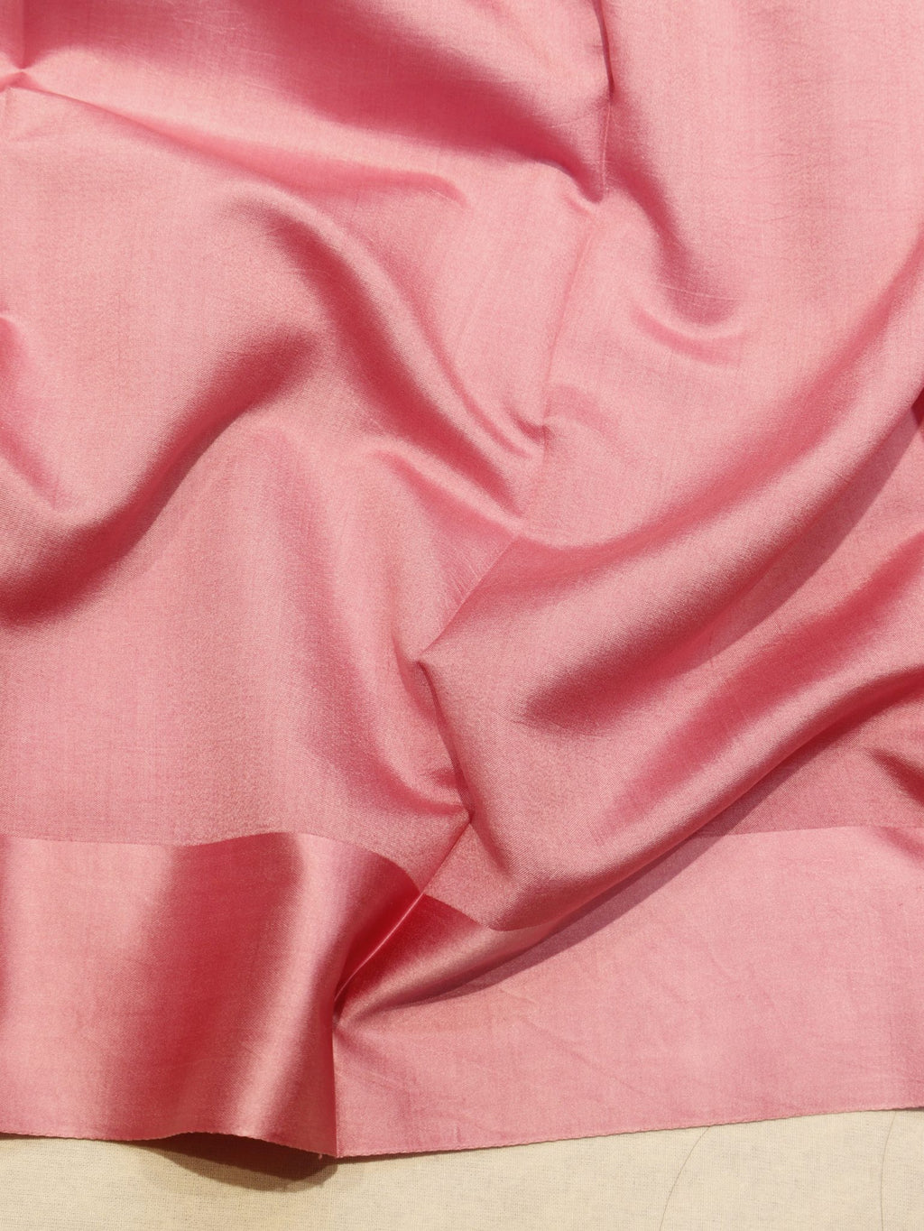 Rose Gold Tissue Silk Banarasi saree texture detail