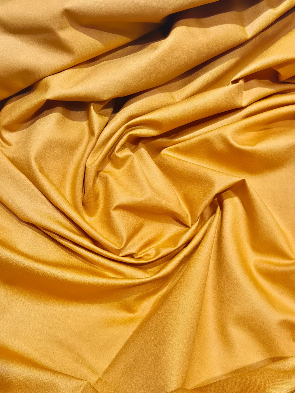 Mustard Yellow Pure Cotton Banarasi suit bottom detail