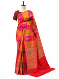 Rangkat Katan Silk Banarasi saree zari work detail
