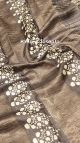 Handloom Soft Tussar Silk Saree