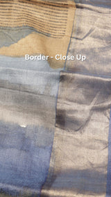 Handloom Soft Tussar Silk Saree