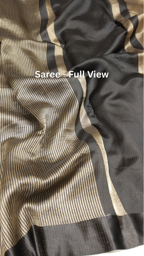 Striped Tissue Katan Silk Saree