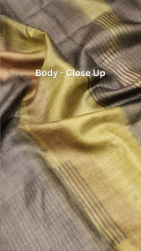Handloom Soft Tussar Silk Saree