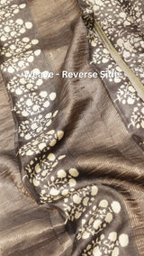 Handloom Soft Tussar Silk Saree