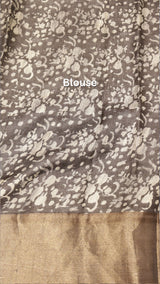 Handloom Soft Tussar Silk Saree