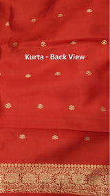 Handloom Katan Silk Suit Set