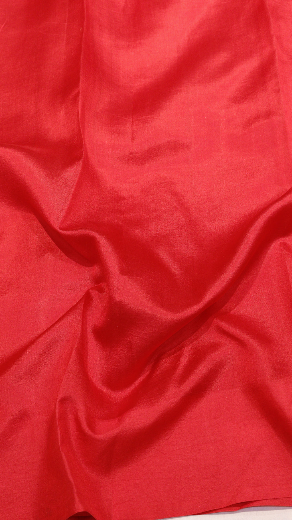 Pre-Order : Red Stripe Kora Silk Saree