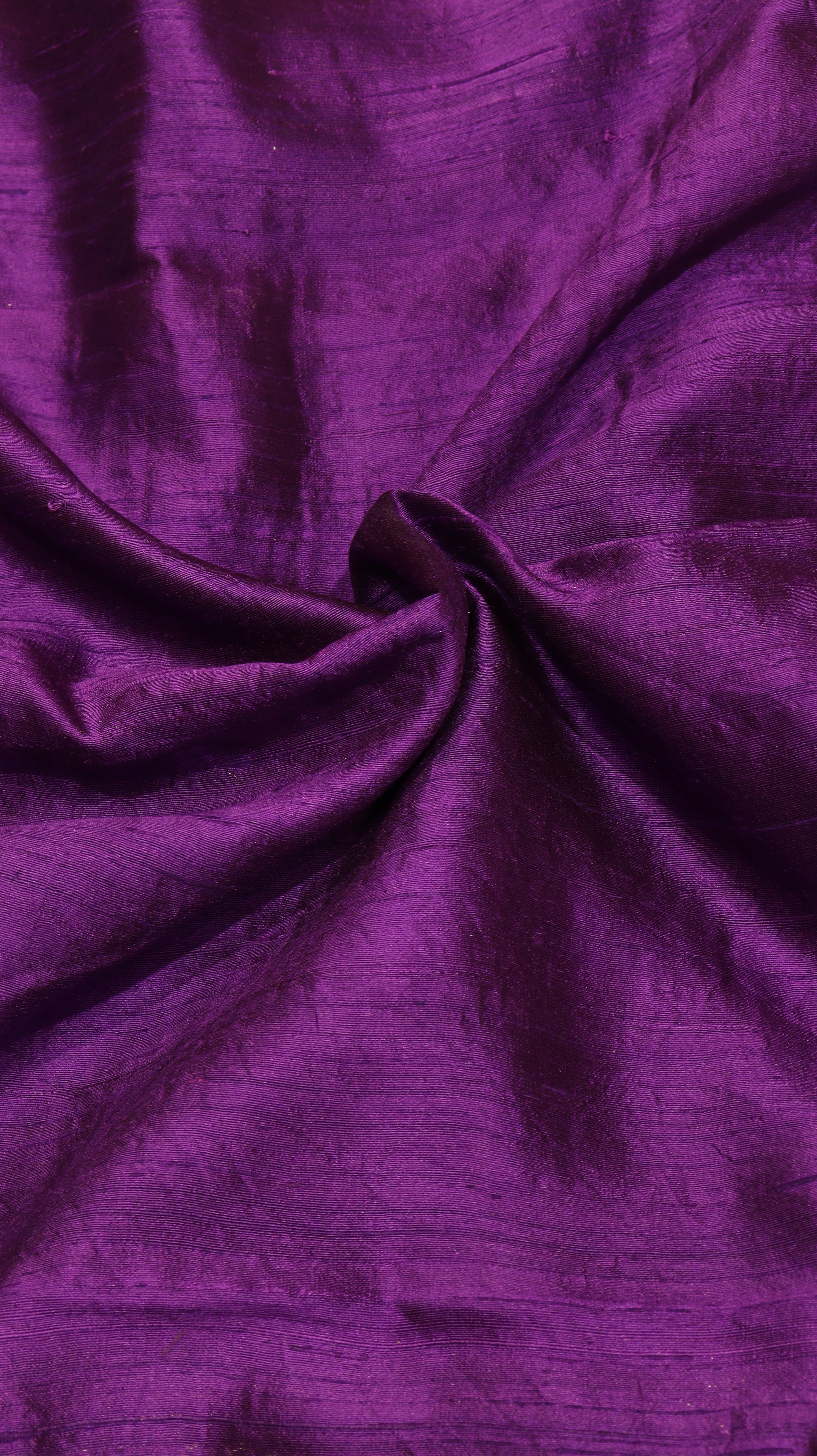 Purple Pure Tussar Silk Handloom Suit Set