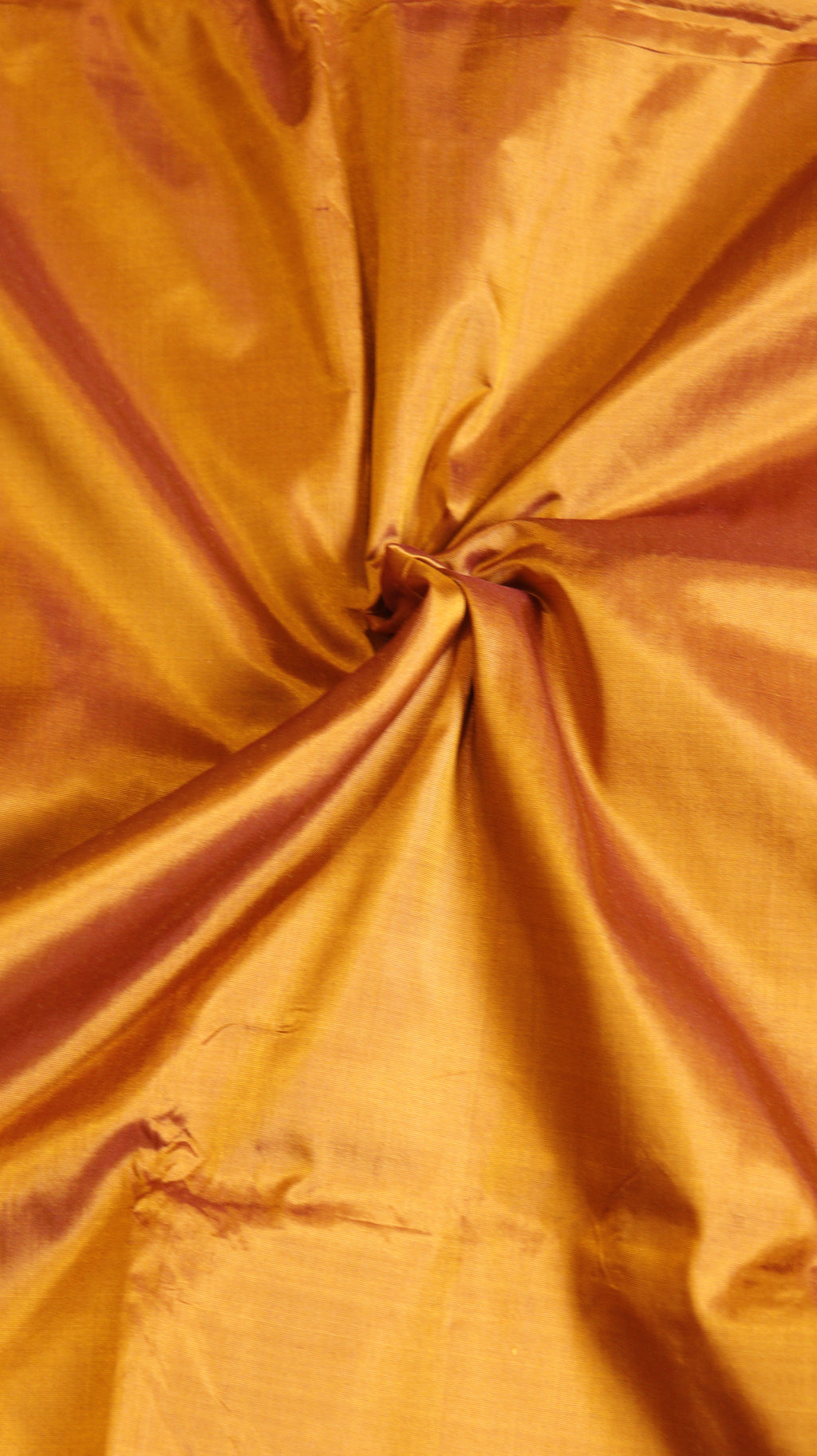 Gold Mustard Pure Katan Silk Handloom Saree with Graceful Sitting Women showing Calm in Border