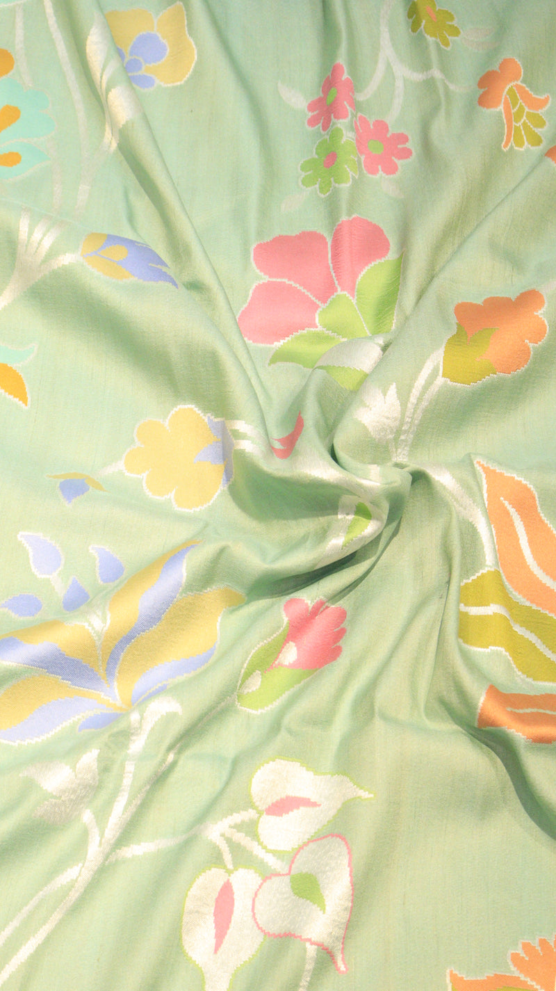 Handloom Pure Tussar Geogertte Saree