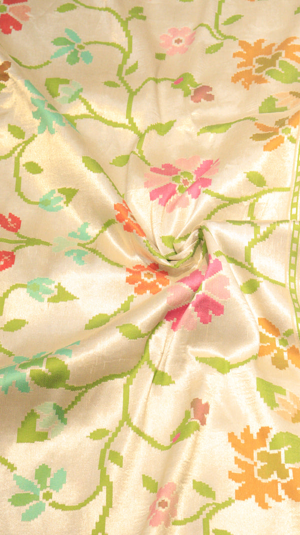 Handloom Pure Tussar Geogertte Saree