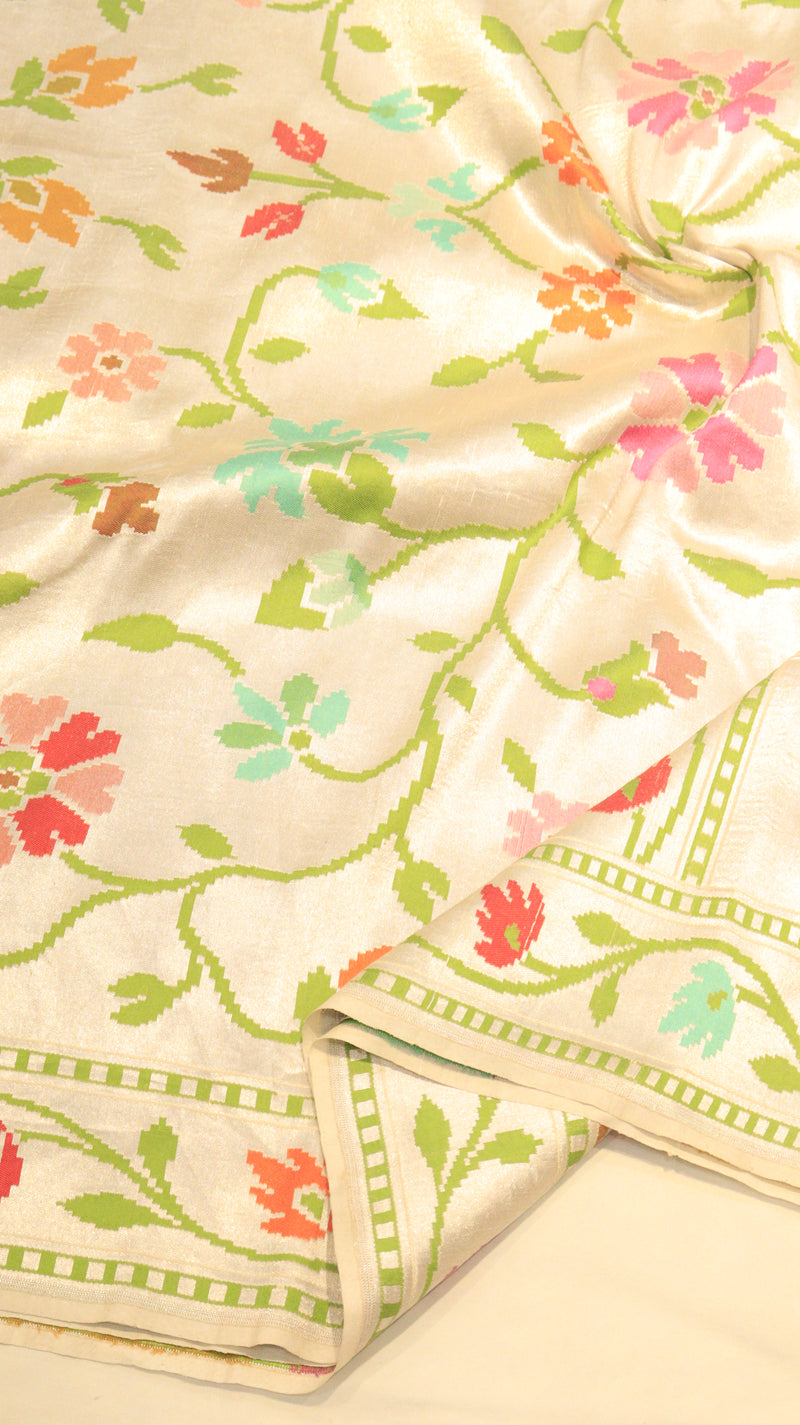 Handloom Pure Tussar Geogertte Saree