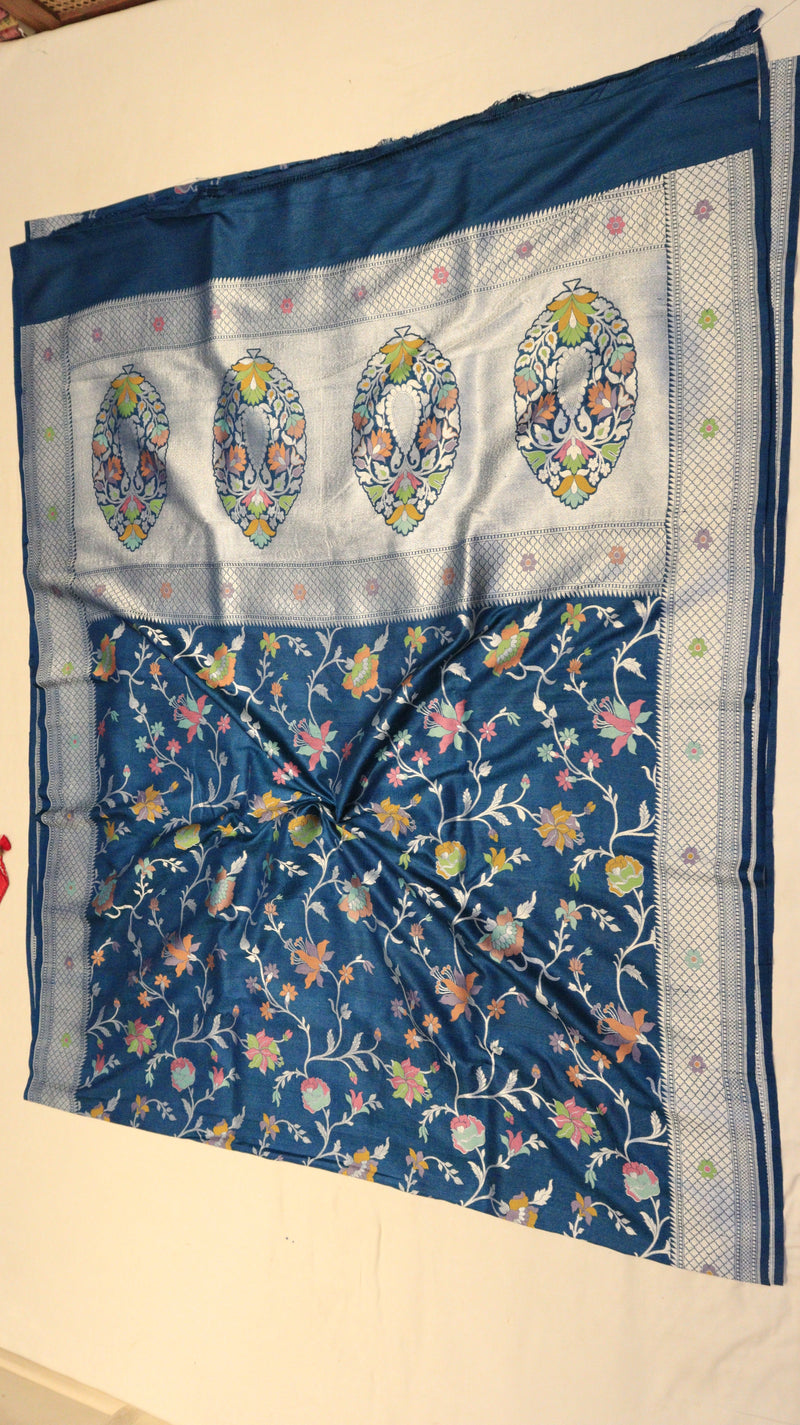 Handloom Pure Tussar Geogertte Saree