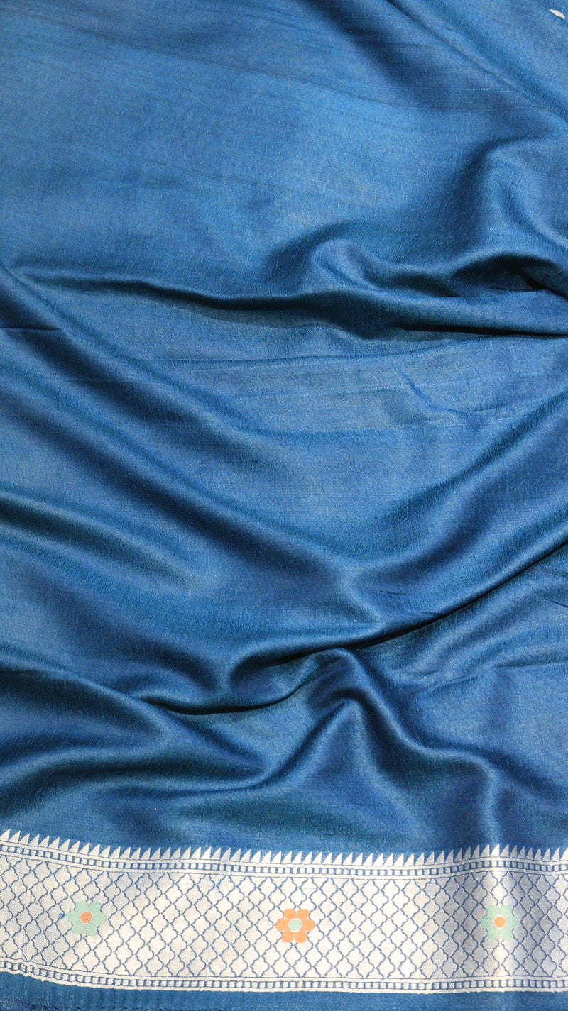 Handloom Pure Tussar Geogertte Saree