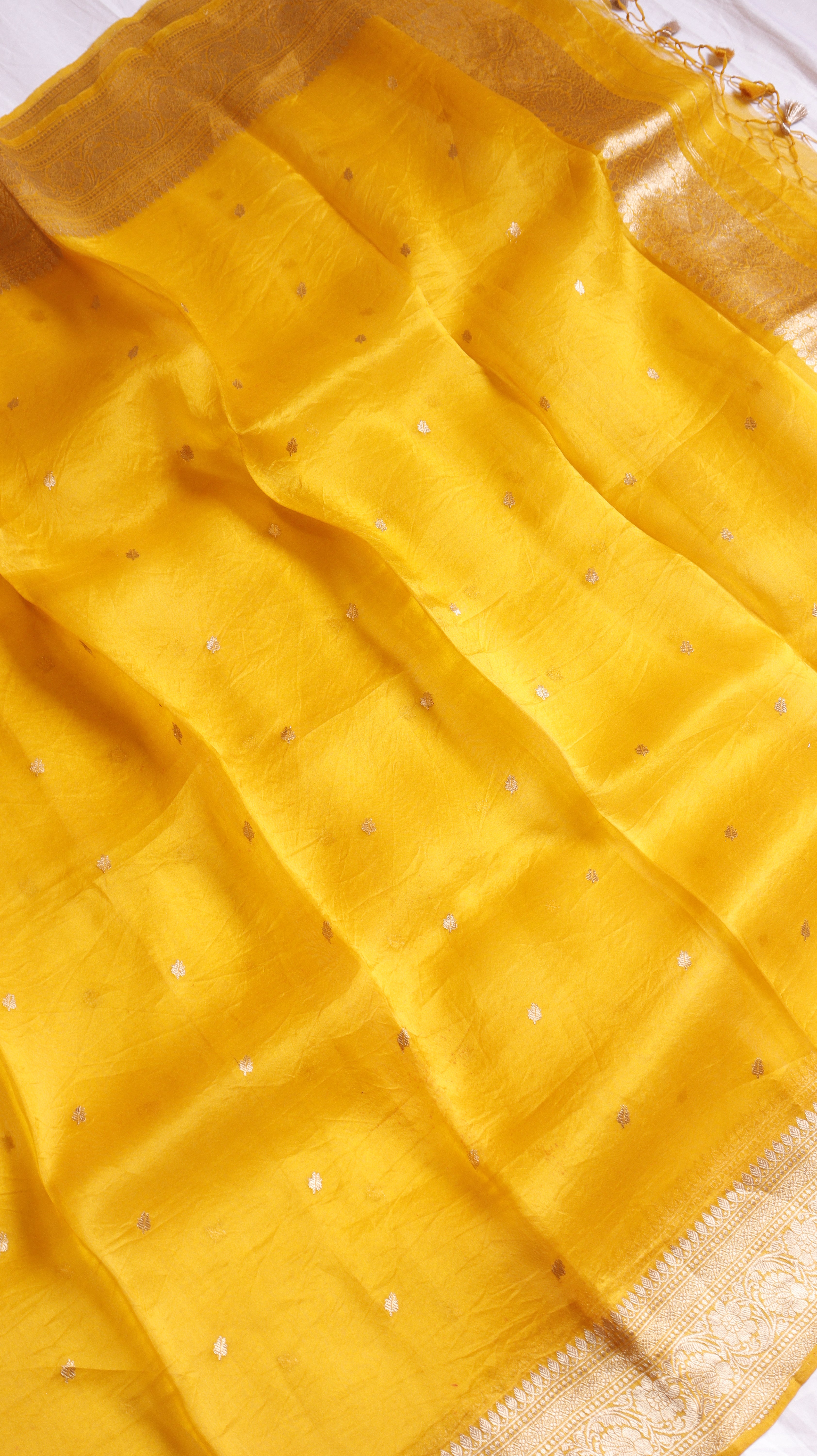 Red Pure Tussar Silk Handloom Suit Set