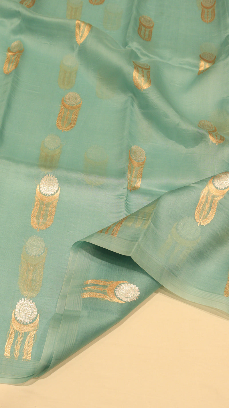 Handloom Pure Kora Silk Saree