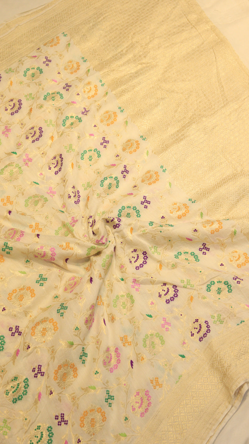 Pure Moonga Silk Saree