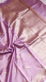 Lustrous Pure Chiniya Silk Saree