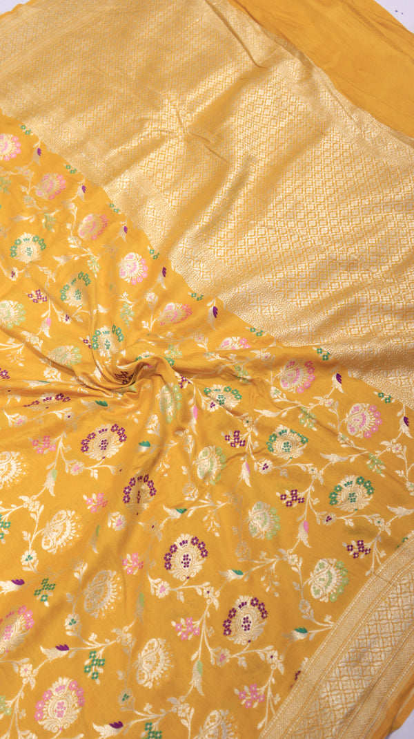 Pure Moonga Silk Saree
