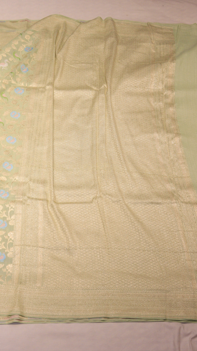 Pure Moonga Silk Saree