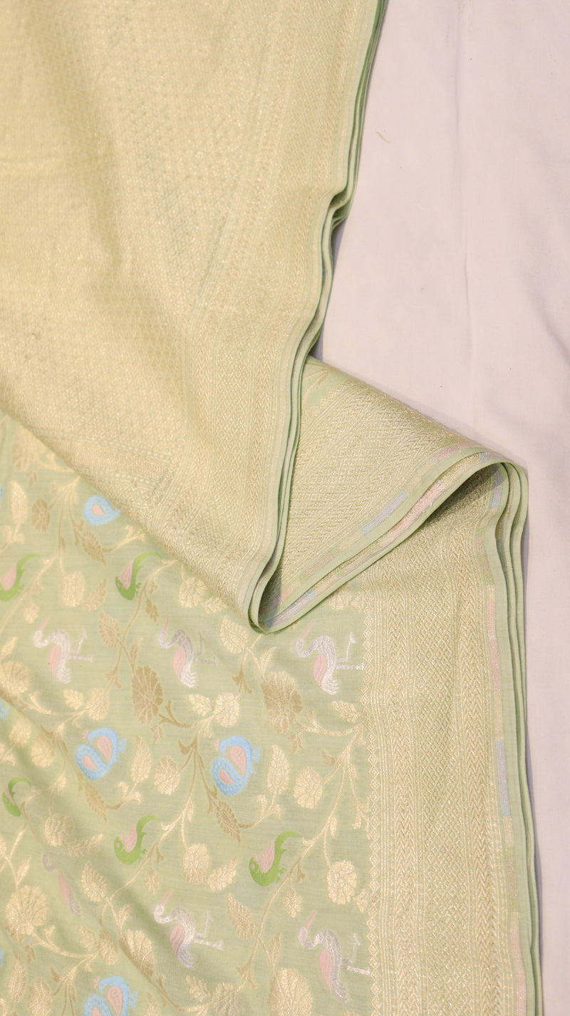 Pure Moonga Silk Saree