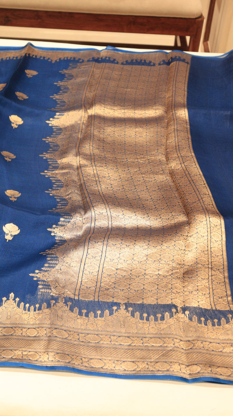 Handloom Pure Kora Silk Saree