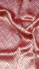 Pink Pure Kora Silk Handloom Saree with Soft Katan Border