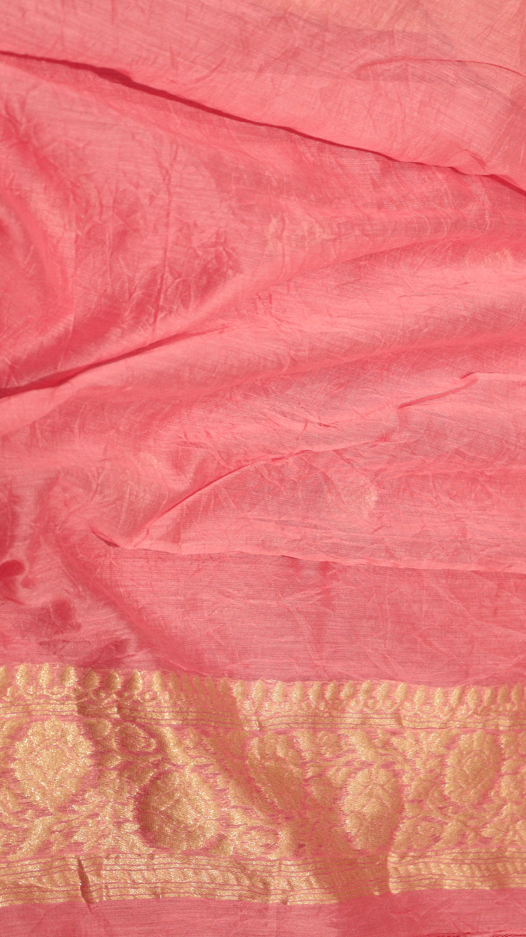 Pre-Order : Chand Phool Moonga Muslin Saree