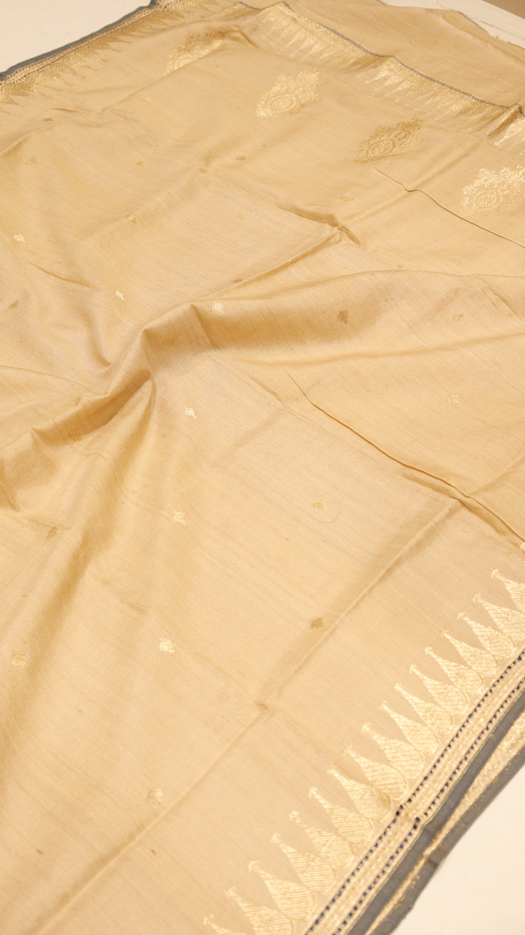 Handloom Pure Tussar Silk Suit Set
