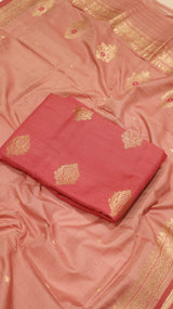 Handloom Pure Tussar Silk Suit Set