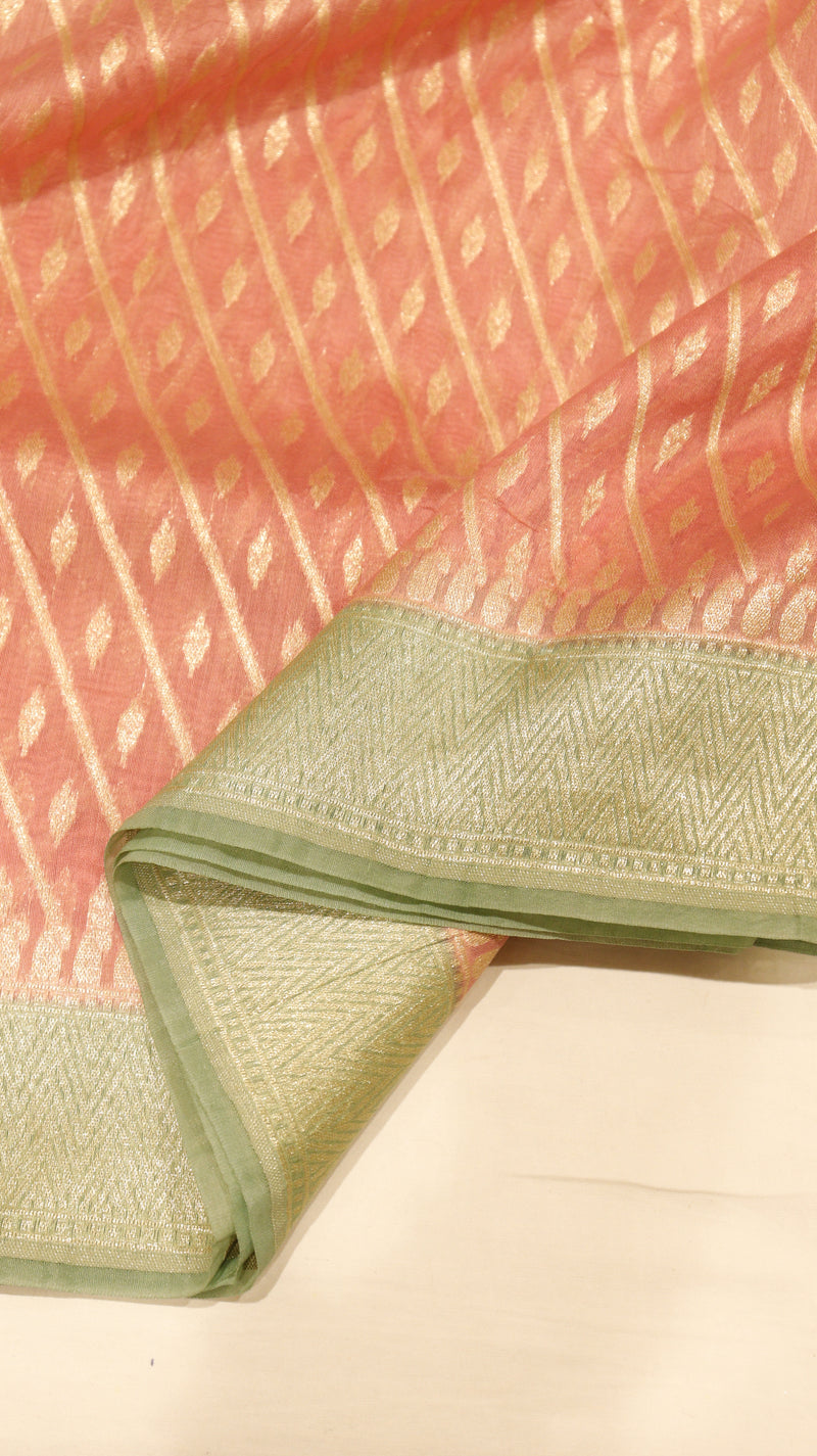 Pure Moonga Muslin Saree