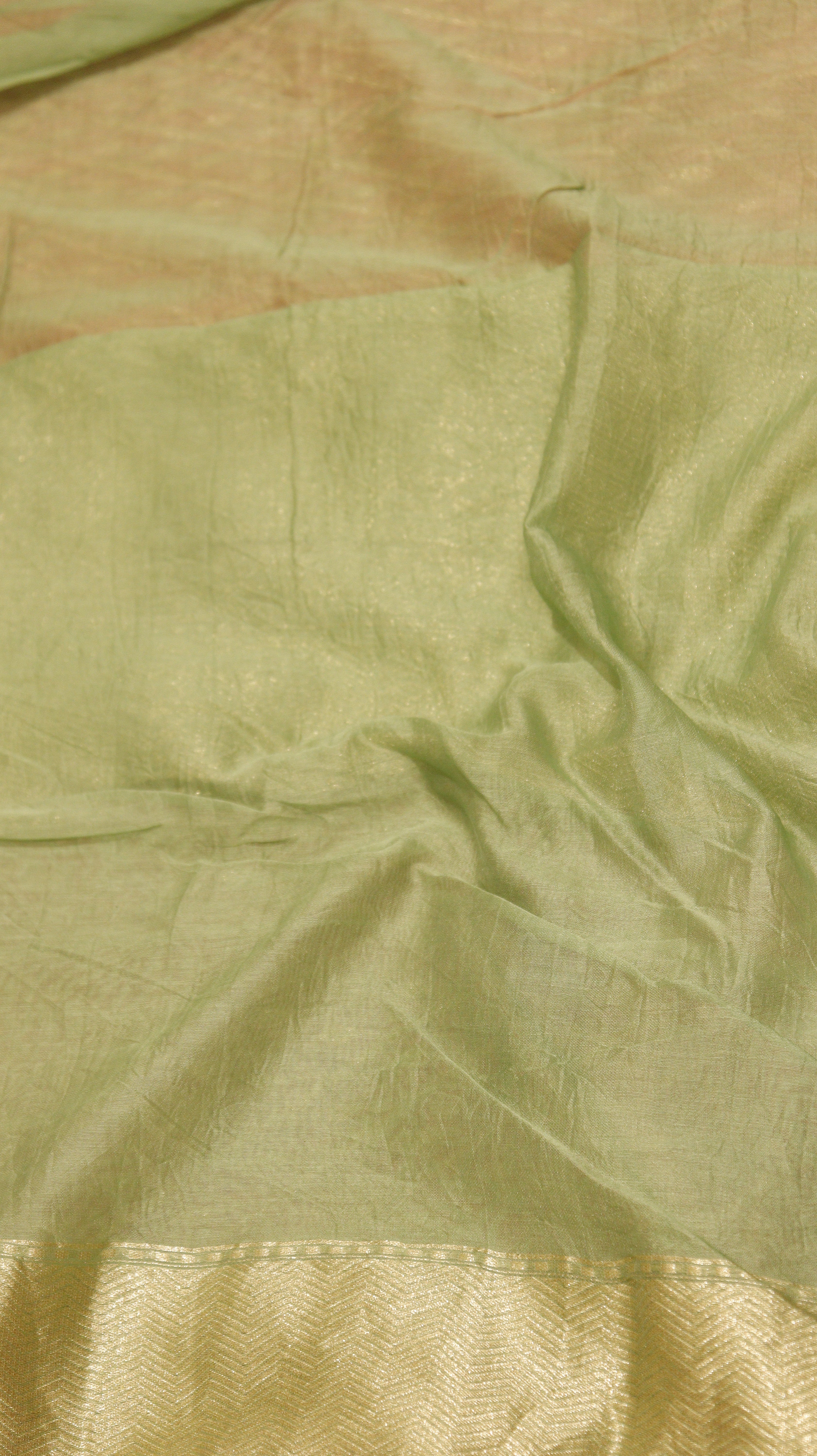 Pre-Order : Pure Moonga Muslin Saree