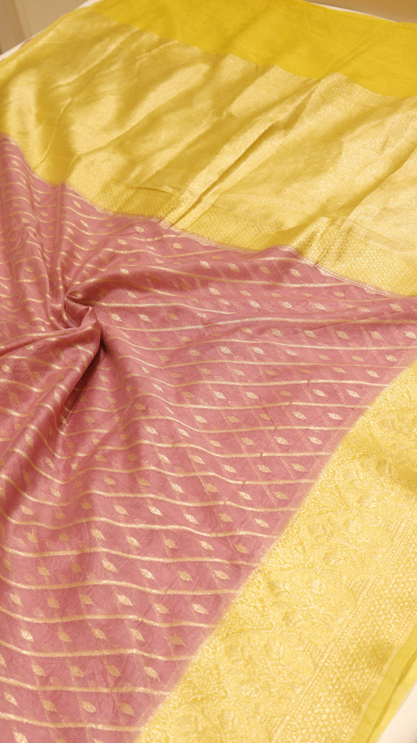 Pure Moonga Muslin Saree