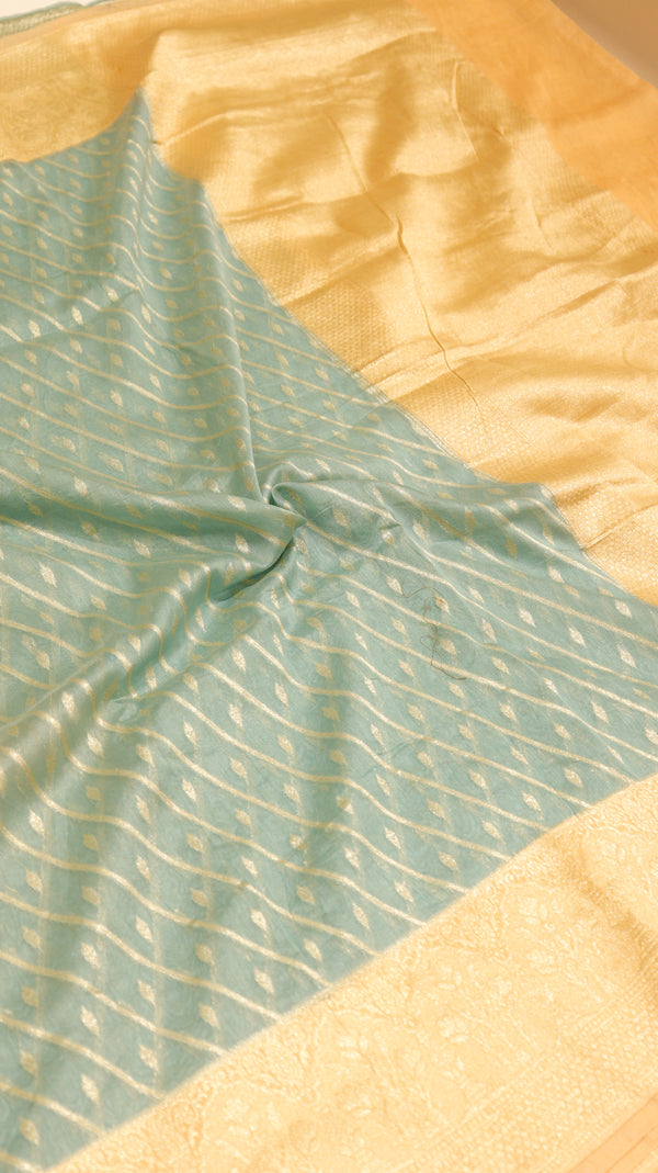 Pure Moonga Muslin Saree