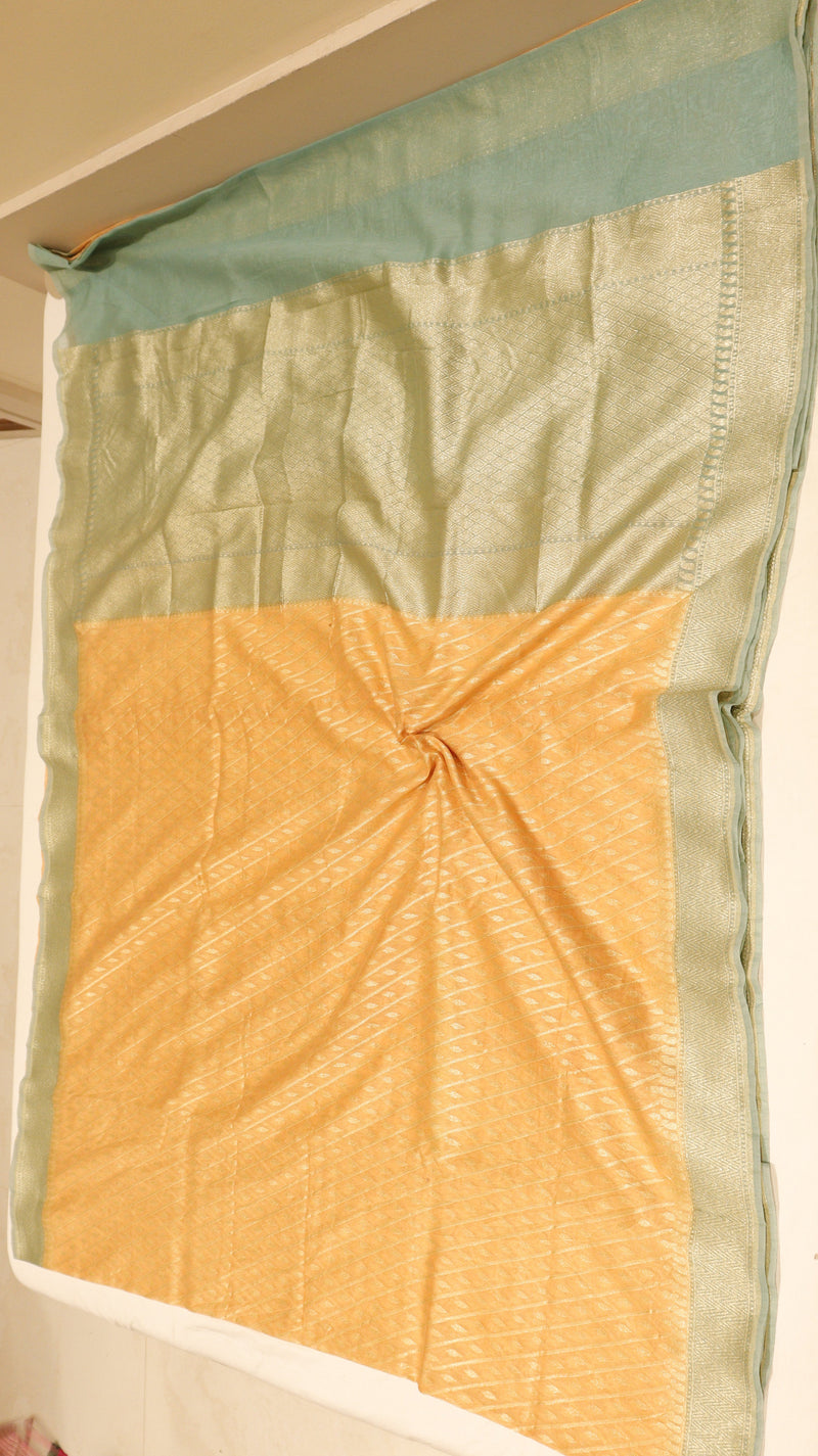 Pure Moonga Muslin Saree