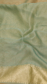 Pure Moonga Muslin Saree