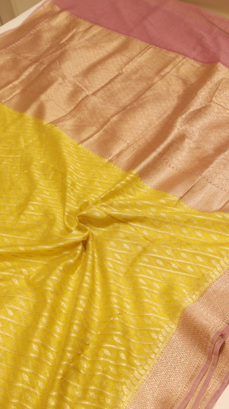 Pure Moonga Muslin Saree