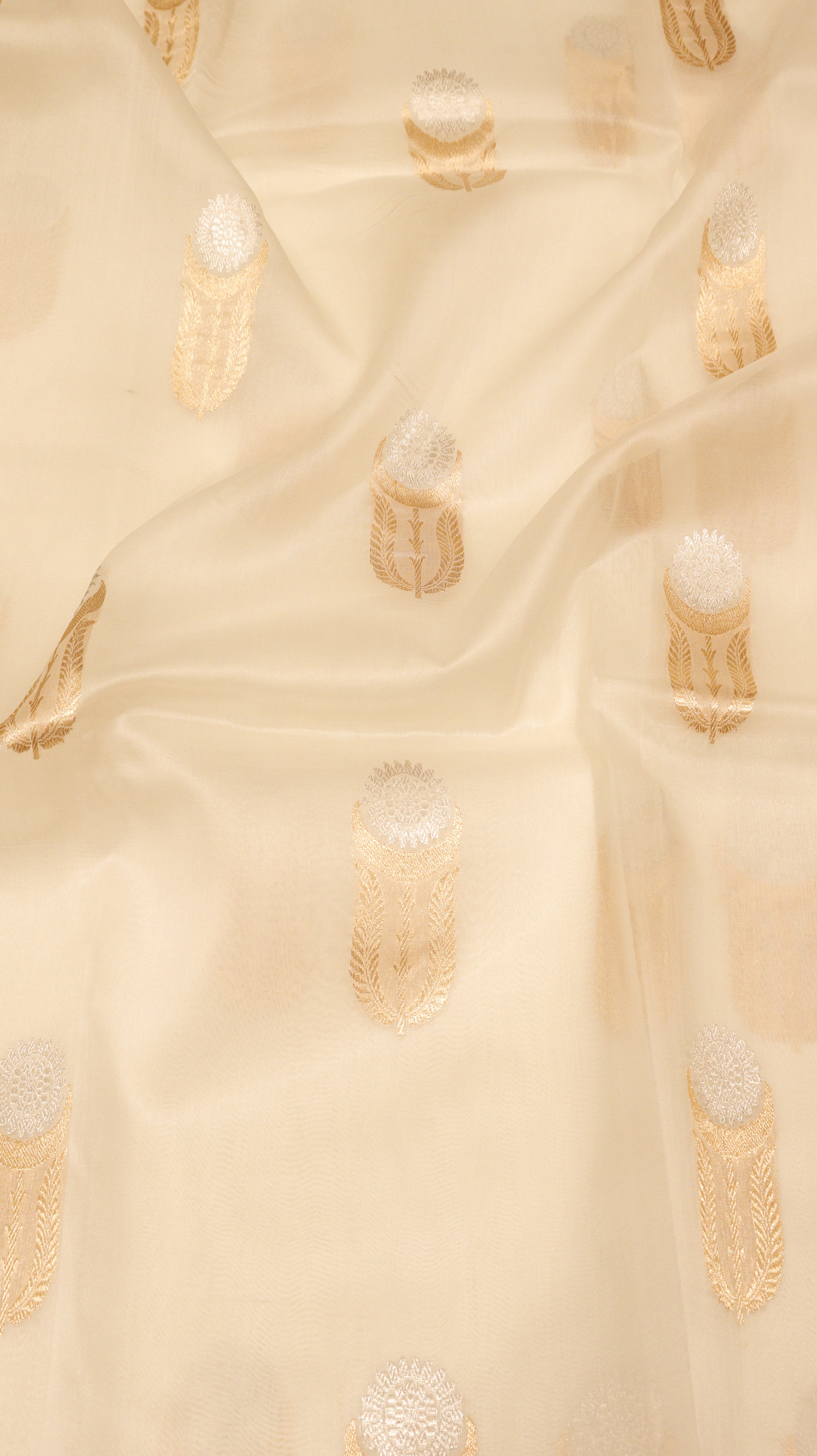 Pre-Order : Handloom Pure Kora Silk Saree