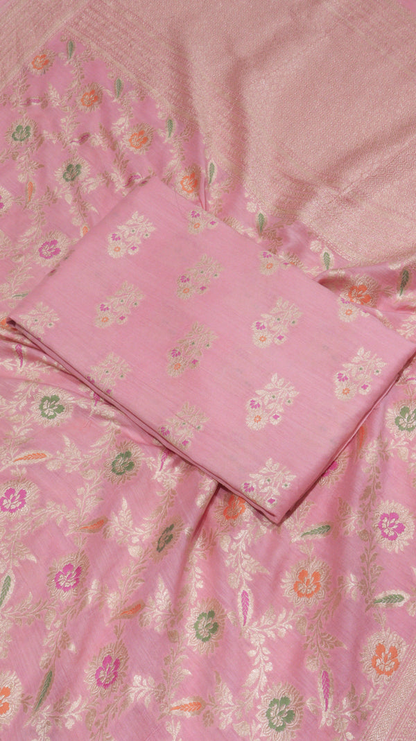 Pure Moonga Silk Suit