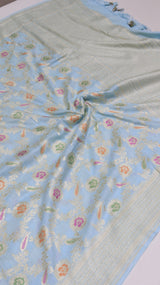 Pure Moonga Silk Suit