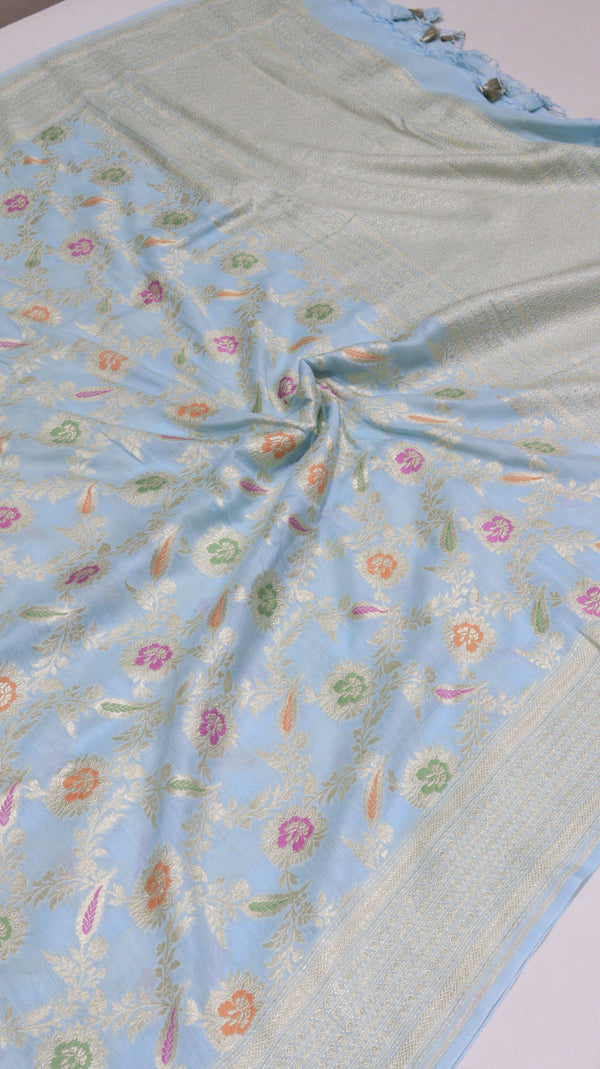 Pure Moonga Silk Suit