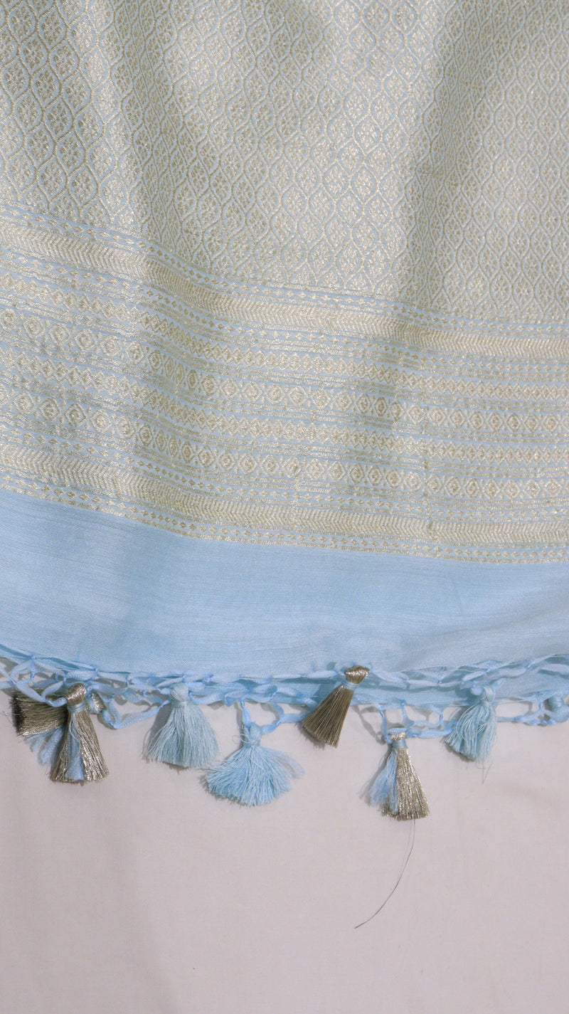 Pure Moonga Silk Suit