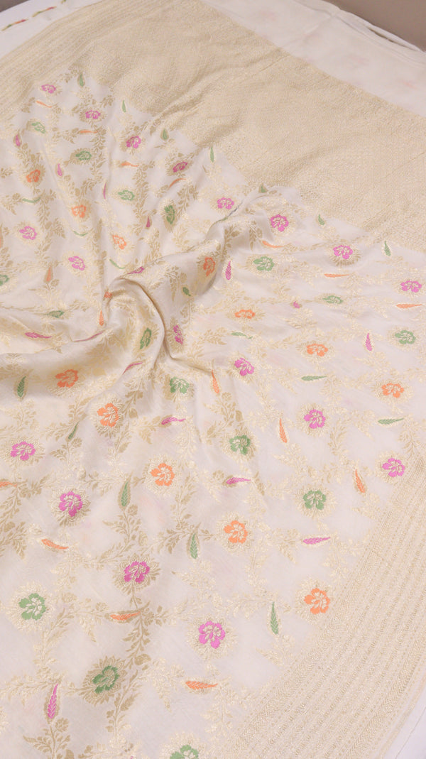 Pure Moonga Silk Suit