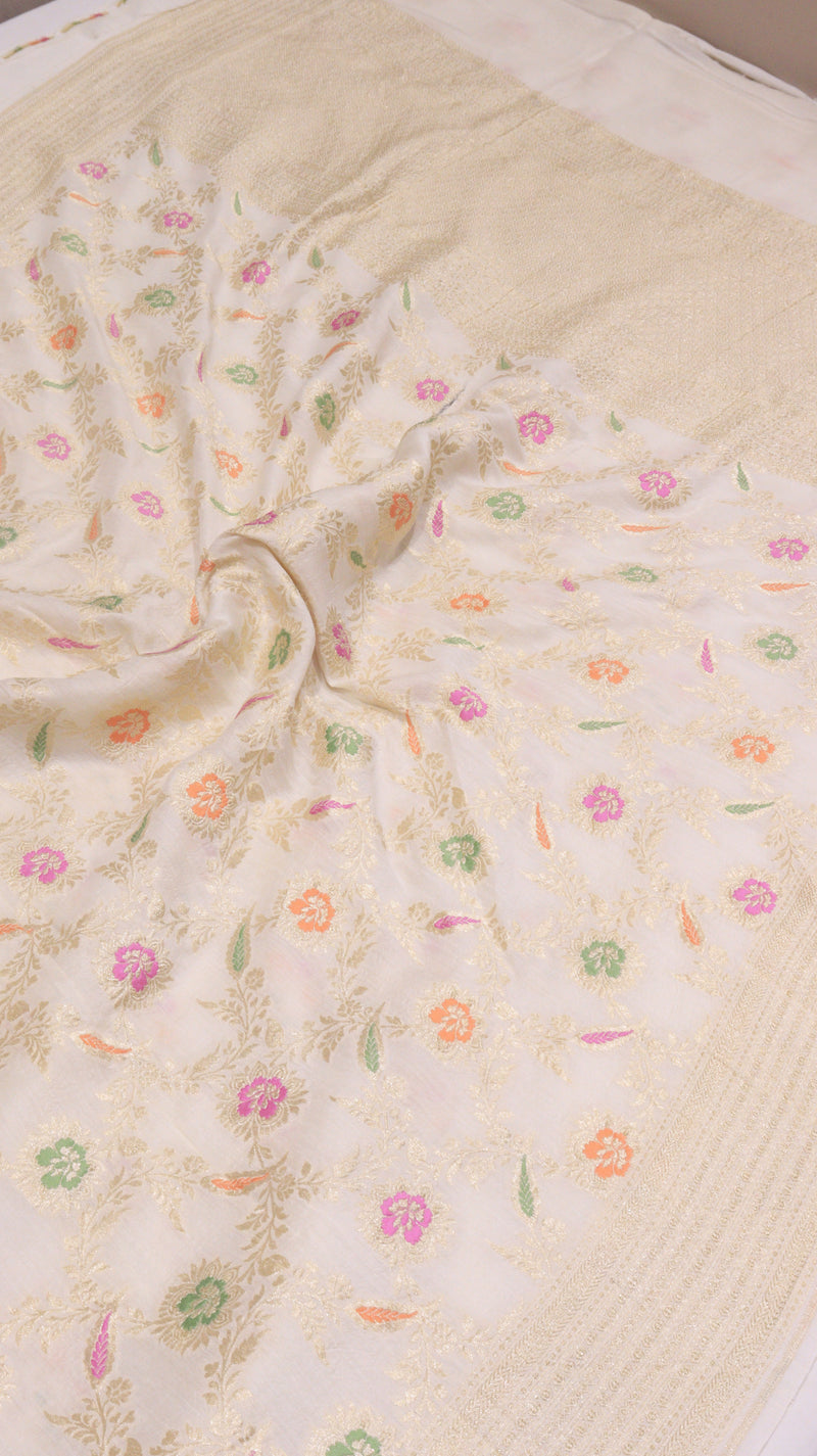Pure Moonga Silk Suit