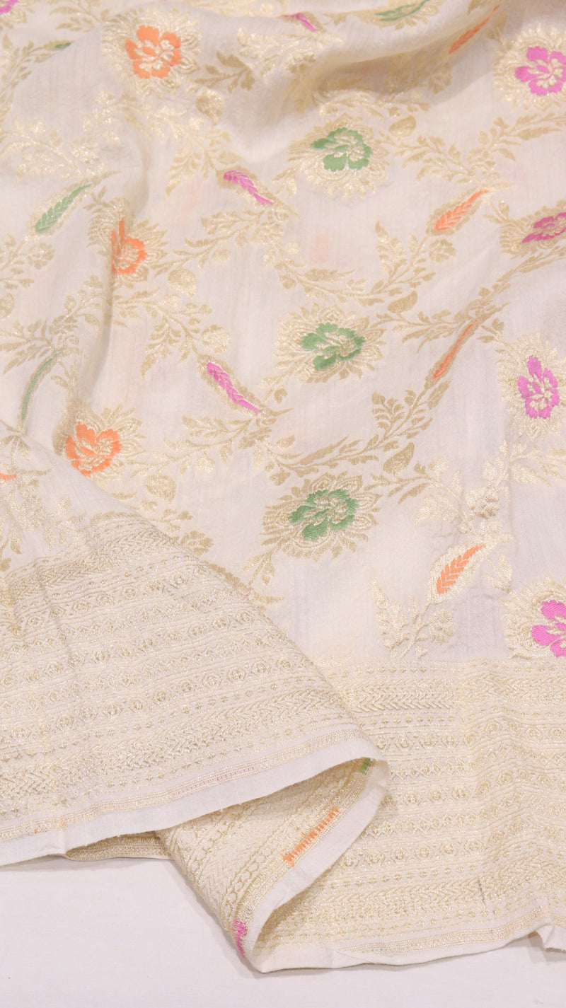 Pure Moonga Silk Suit
