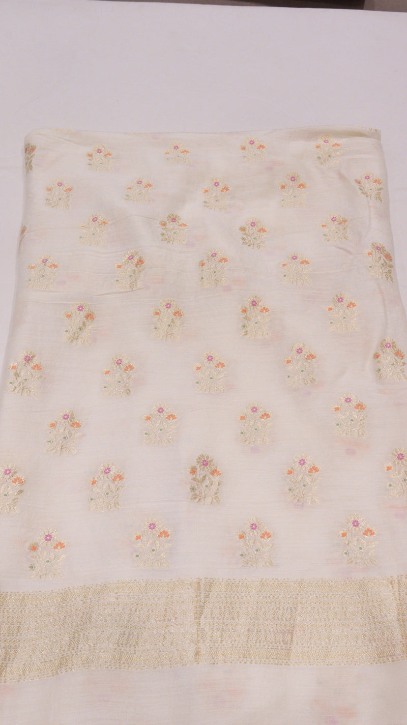 Pure Moonga Silk Suit