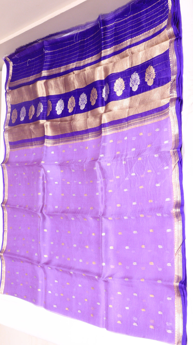 Pure Handloom Kora Silk Saree