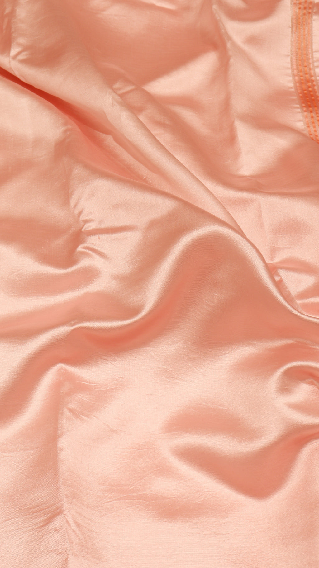 Baby Pink Dupion Silk Handloom Saree with Satin Border
